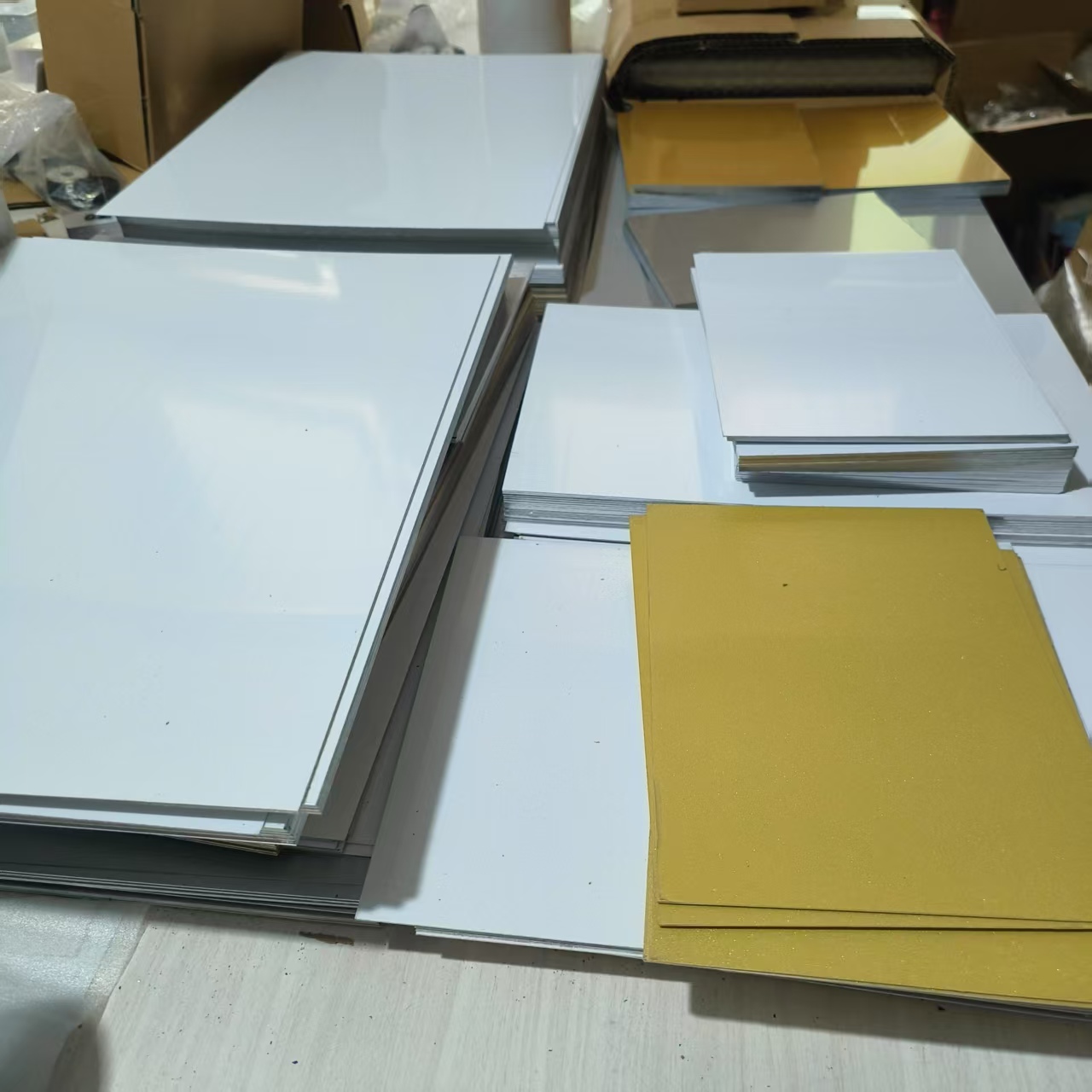 Puzzle Blank White - 20cmx30cm Blank Sublimation Metal Plate Aluminium