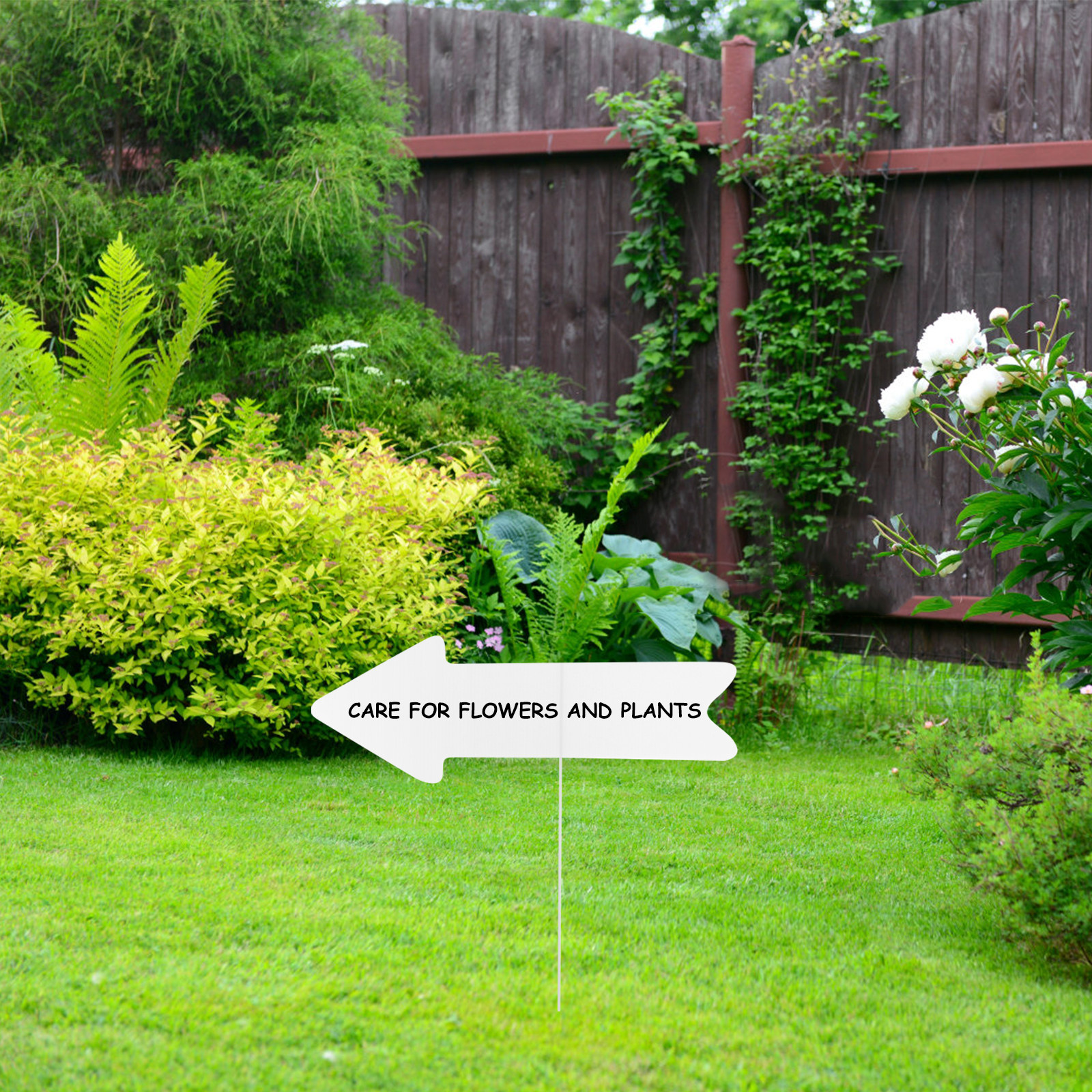 Yard Sign Blank - 5Pcs Plastic Blank Yard Signs with
