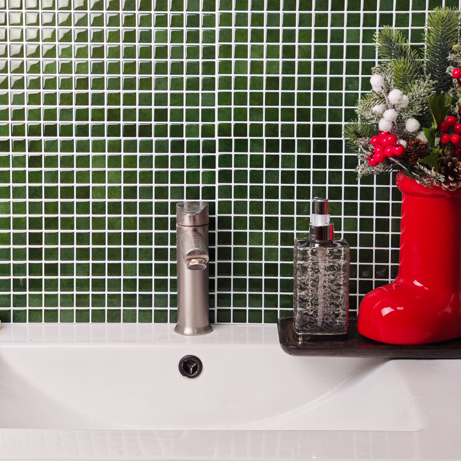 20pcs 3D Mosaic Style Wall Sti - Ceramic Tile Blank のレビューと価格