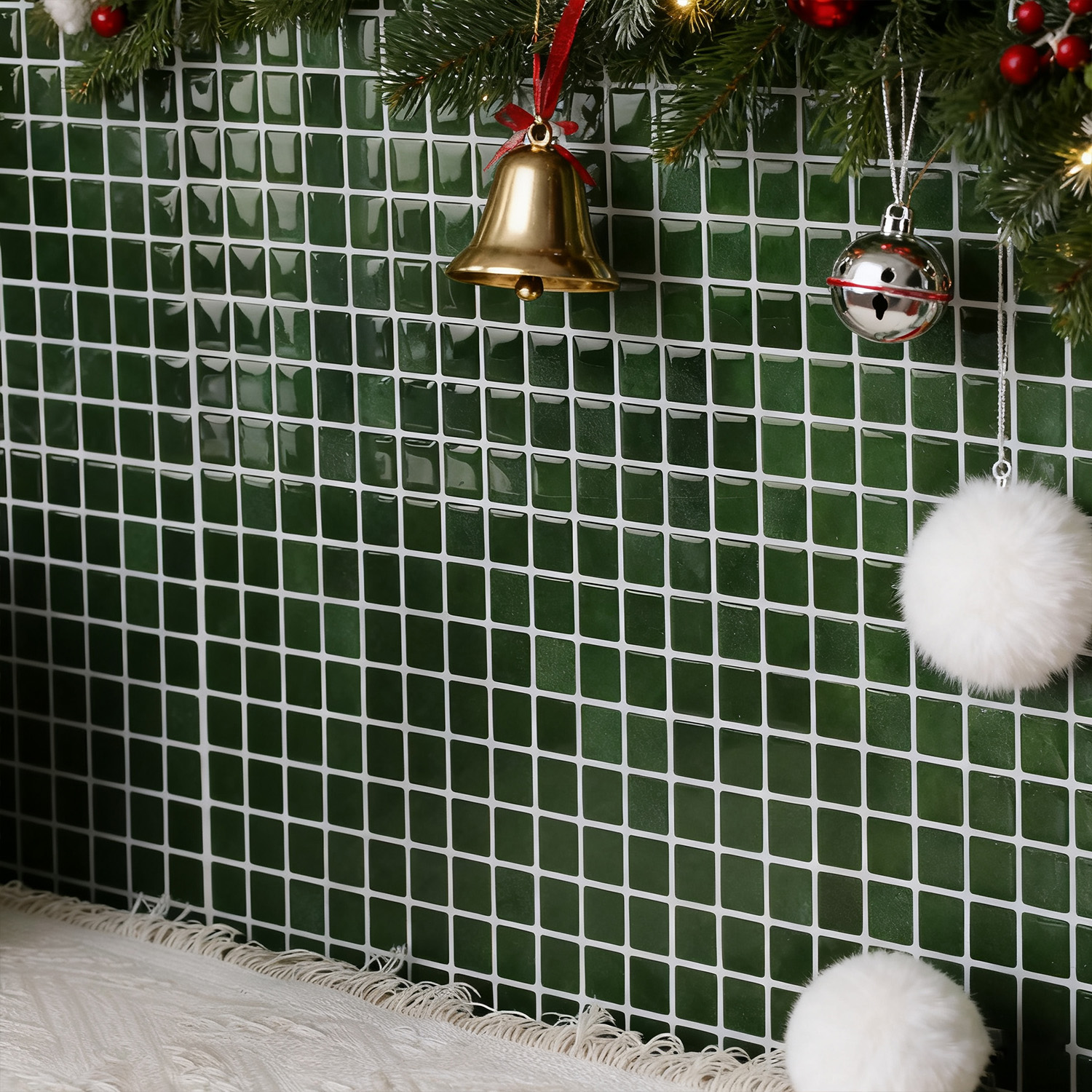 20pcs 3D Mosaic Style Wall Sti - Ceramic Tile Blank のレビューと価格