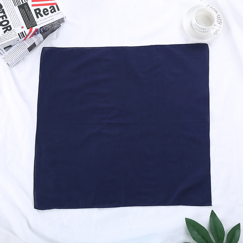 Headscarf Cotton Solid Color R - Bandana Blank White のレビューと価格