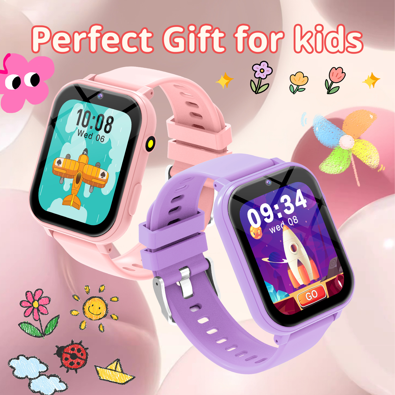Kids Smart Watch Games Camera  - Door Mat Blank のレビューと価格