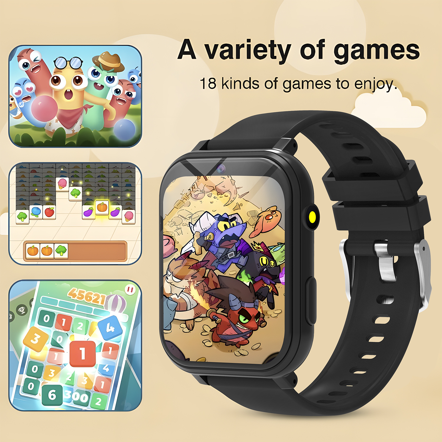 Kids Smart Watch Games Camera  - Door Mat Blank のレビューと価格