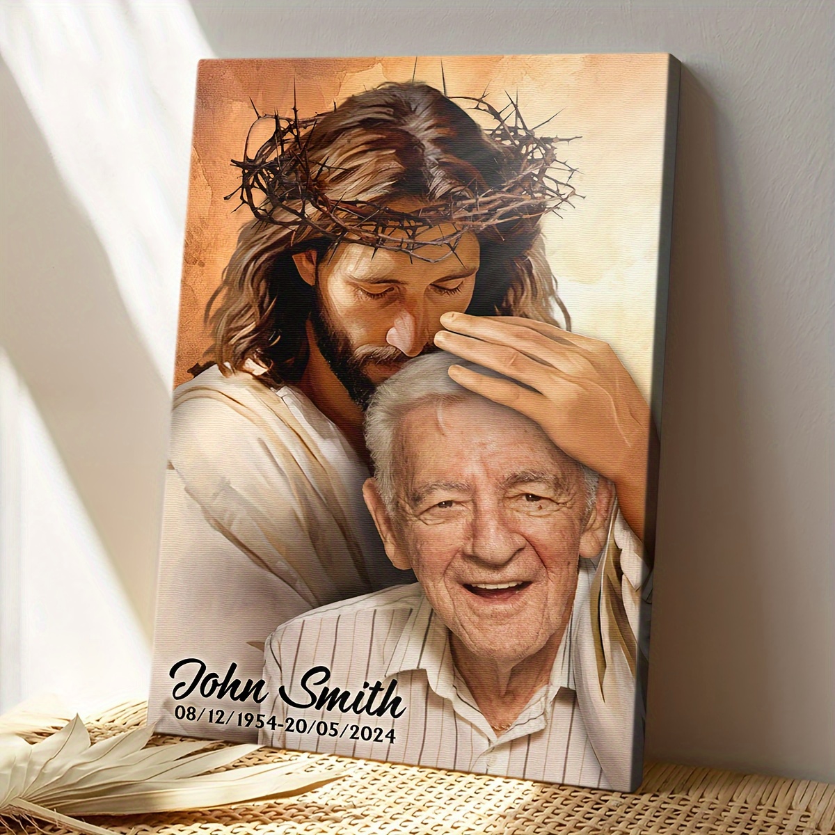 2D Flat-Custom Religious Memor - Canvas Wrap Ready のレビューと価格