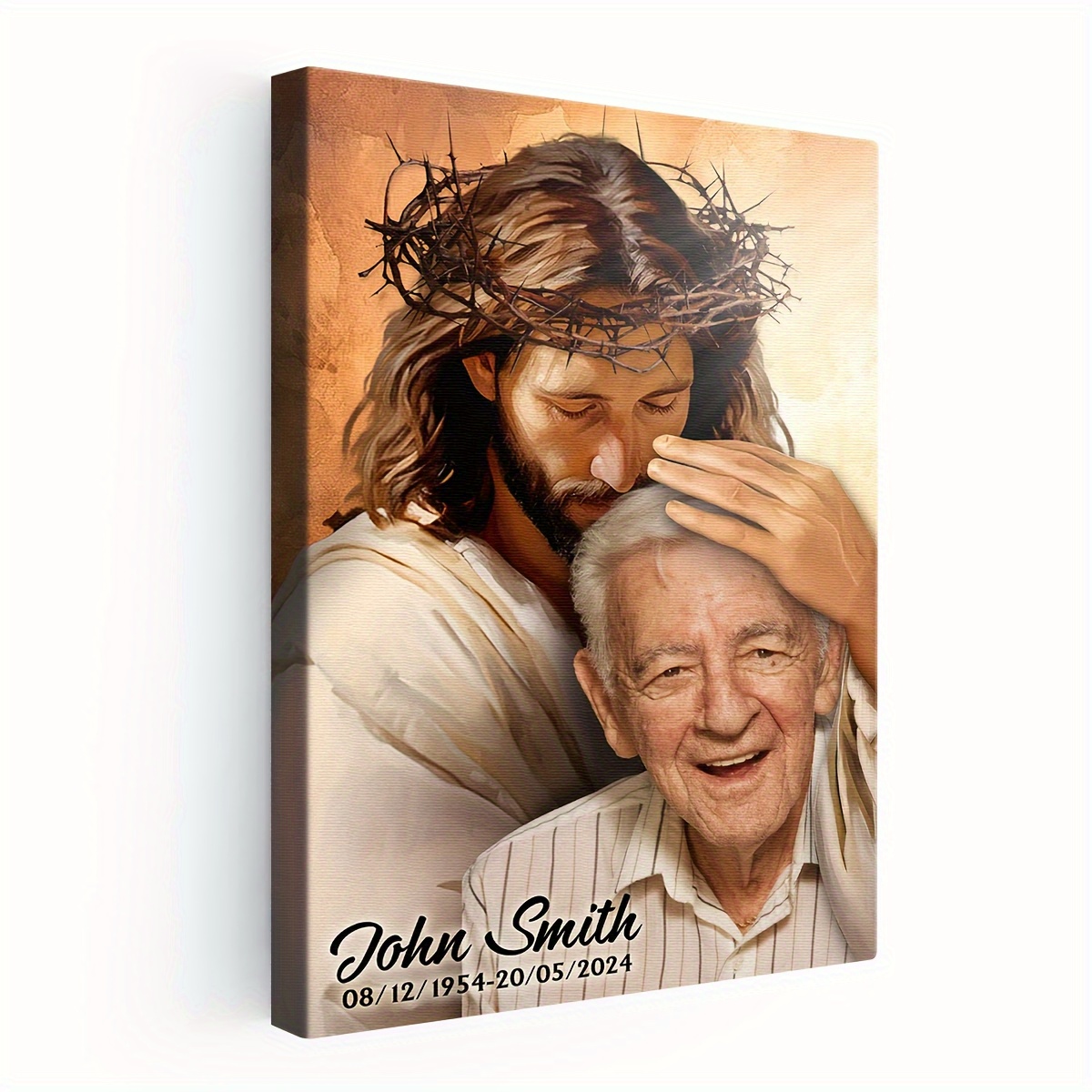 2D Flat-Custom Religious Memor - Canvas Wrap Ready のレビューと価格