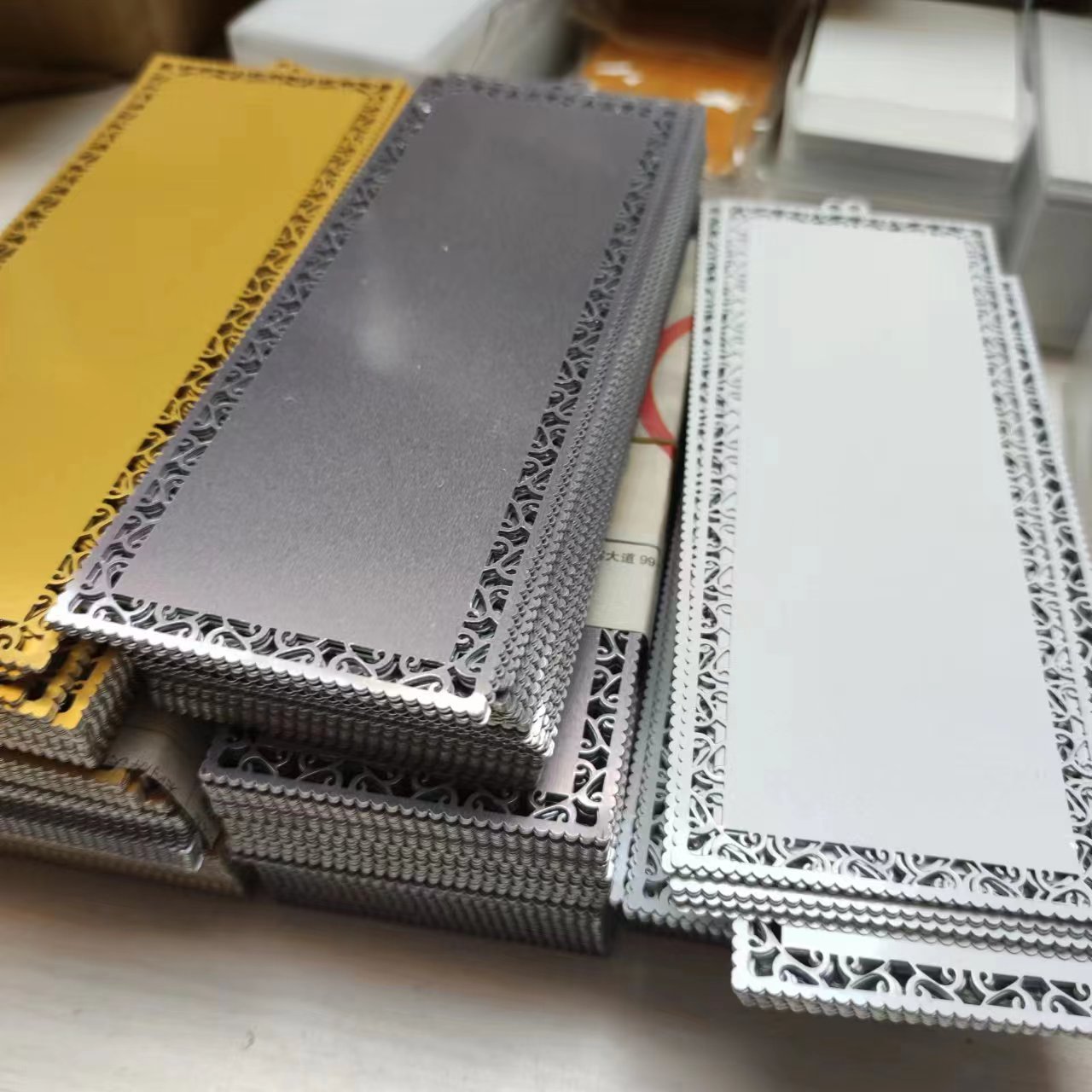 100pcs Blank Sublimation Metal - Puzzle Blank White のレビューと価格