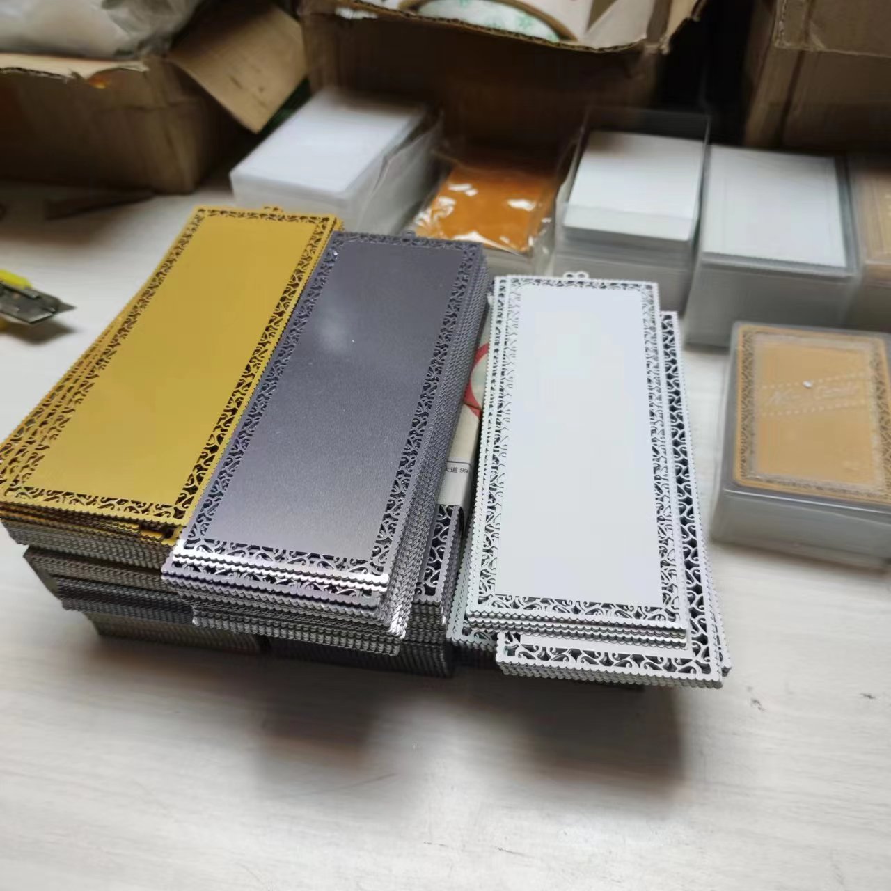100pcs Blank Sublimation Metal - Puzzle Blank White のレビューと価格