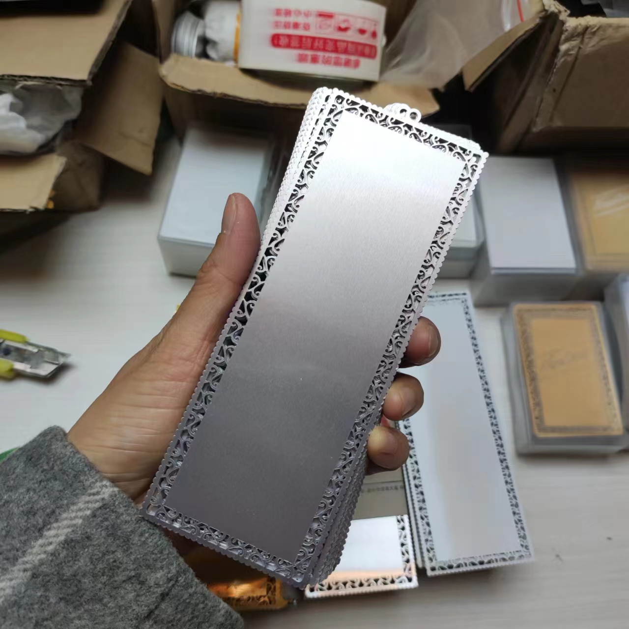 100pcs Blank Sublimation Metal - Puzzle Blank White のレビューと価格