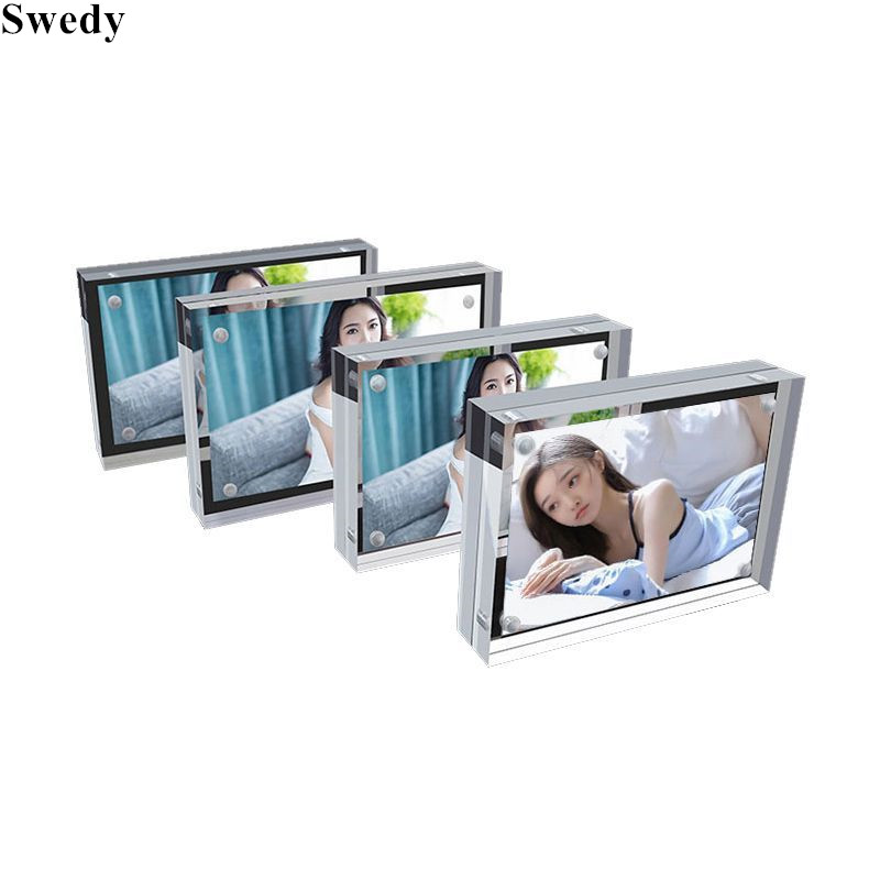 4x6cm / 6x9cm Double Sided Mag - Photo Acrylic Block のレビューと価格