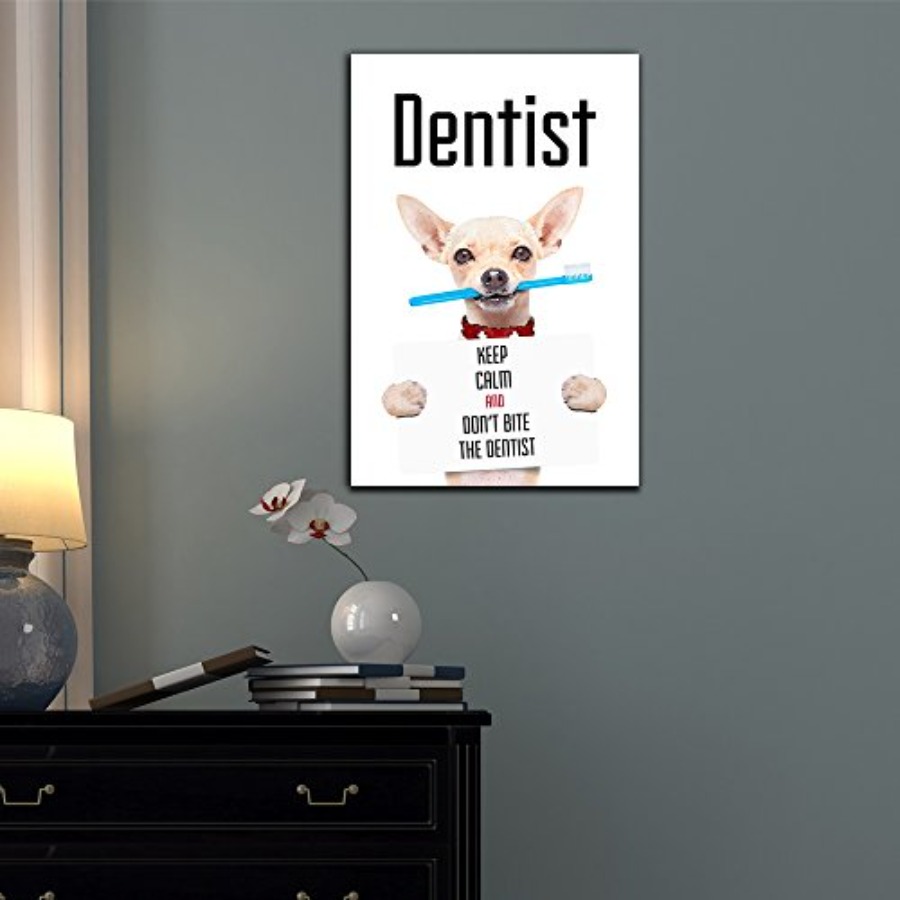 - Dentist Canvas Wall Art - Fu - Canvas Wrap Ready のレビューと価格