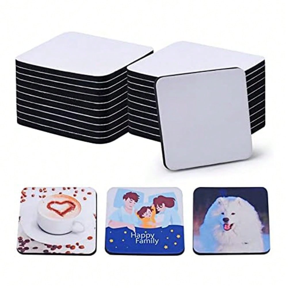 1PCS Square Sublimation Blanks - Coaster Sublimation Blank のレビューと価格