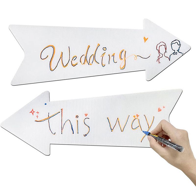A68P-Directional Arrows Signs  - Yard Sign Blank のレビューと価格