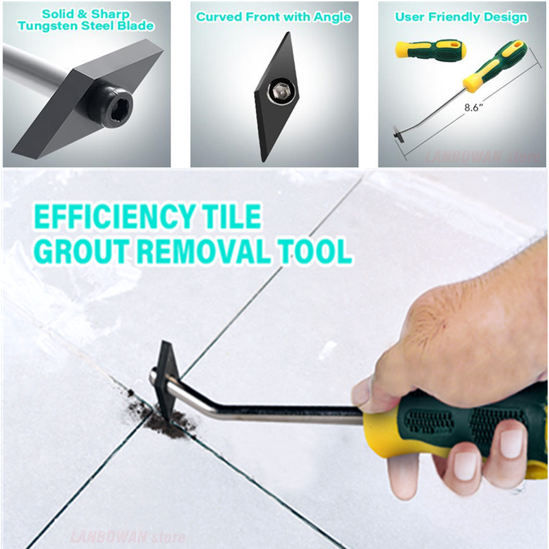 Grout Removal Tool Caulking Cl - Ceramic Tile Blank のレビューと価格