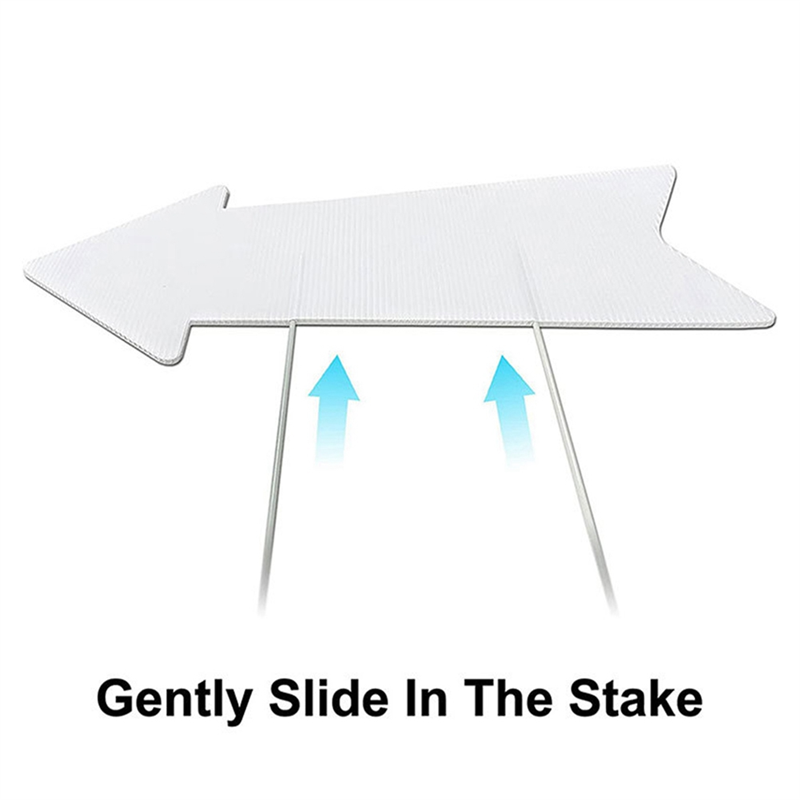 HRBAJ-Directional Arrows Signs - Yard Sign Blank のレビューと価格