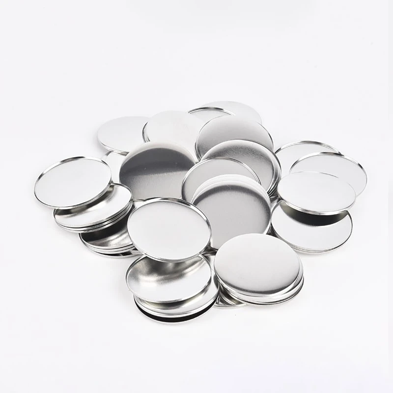 100PCS 44MM 58MM Plastic Metal - Button Badge Blank のレビューと価格
