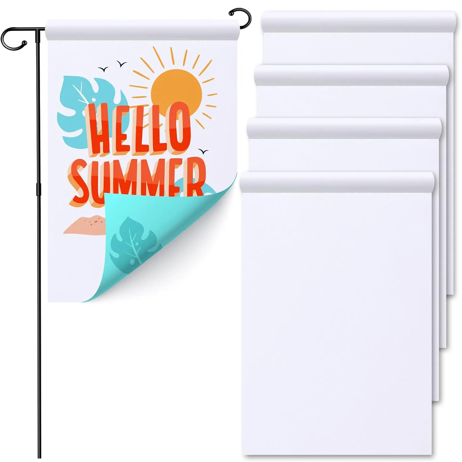 5pcs Double-Sided Blank Garden - Yard Sign Blank のレビューと価格