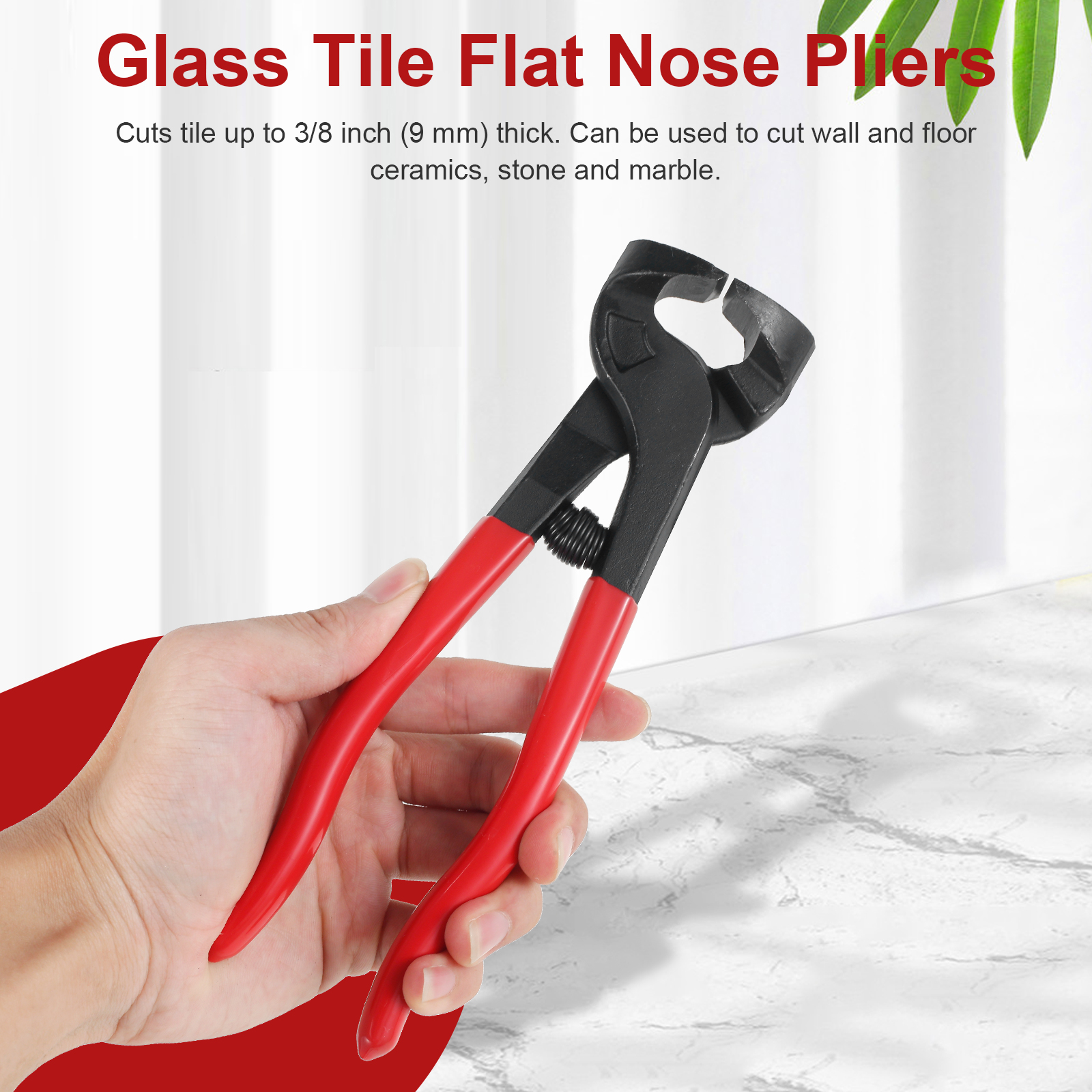 1/2Pcs Tile Nippers Mosaic Cut - Ceramic Tile Blank のレビューと価格