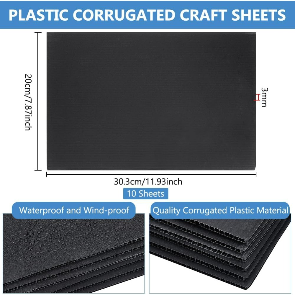 Plastic Sheets 12x7.8 Inch Stu - Yard Sign Blank のレビューと価格