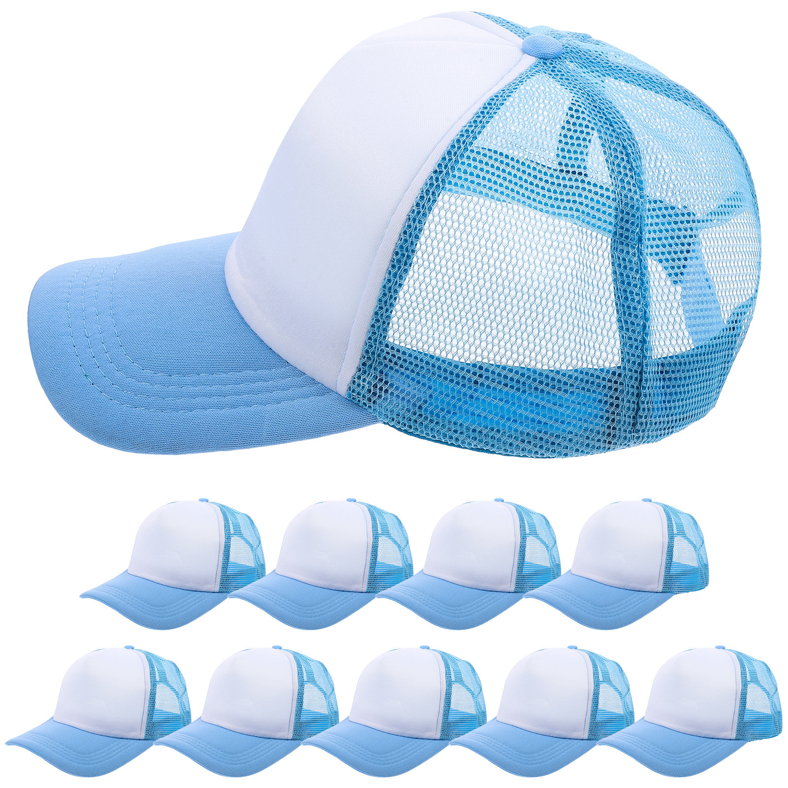 10Pcs Sublimation Blank Baseba - Hat Sublimation Blank のレビューと価格