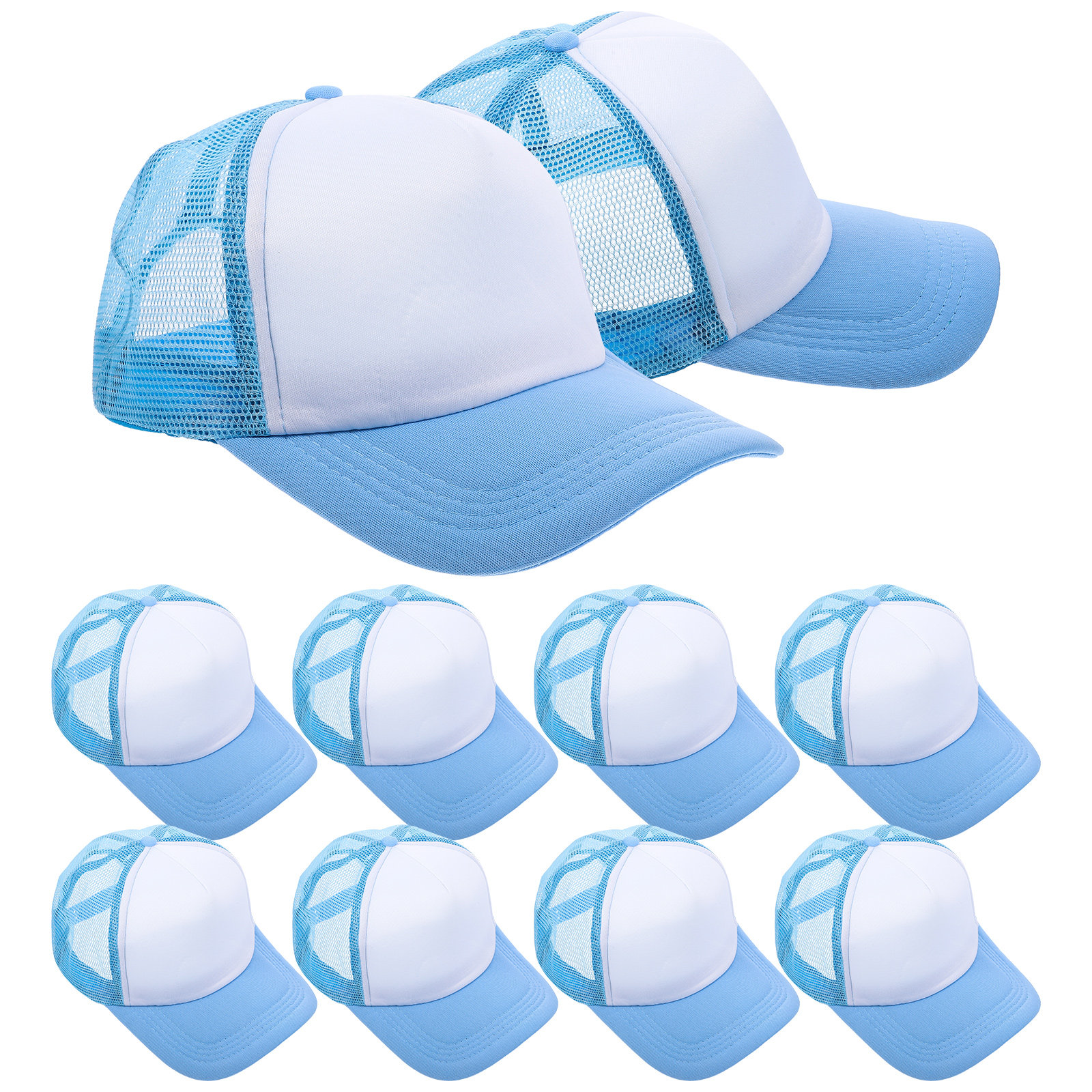 10Pcs Sublimation Blank Baseba - Hat Sublimation Blank のレビューと価格