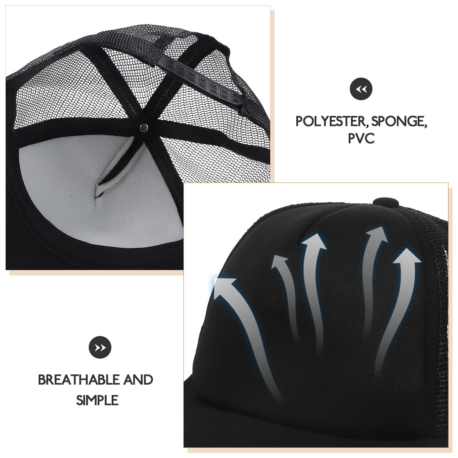 10Pcs Blank Baseball Hats Mesh - Hat Sublimation Blank のレビューと価格