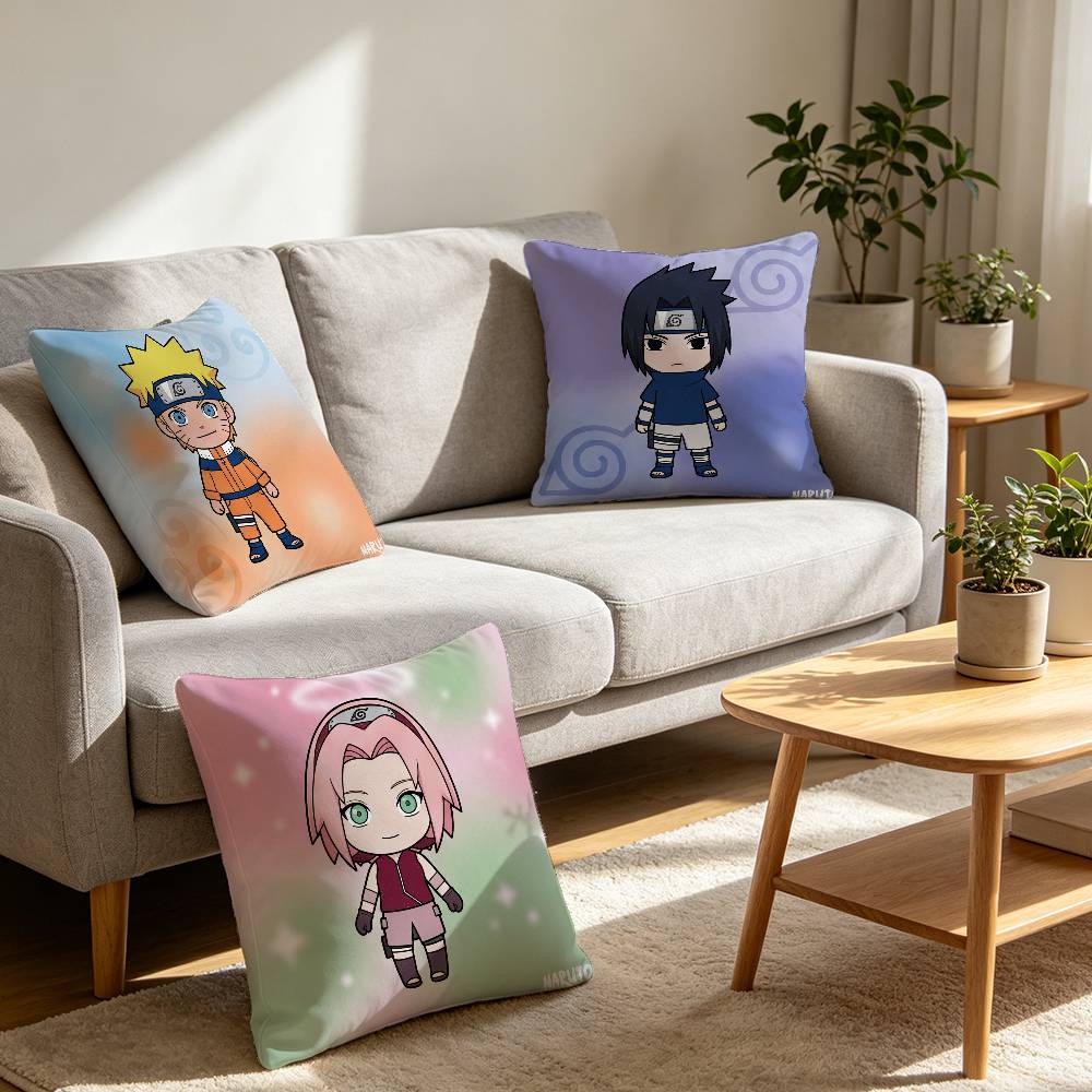 Uzumaki Naruto Fashion Decor T - Pillow Cover Sublimation のレビューと価格