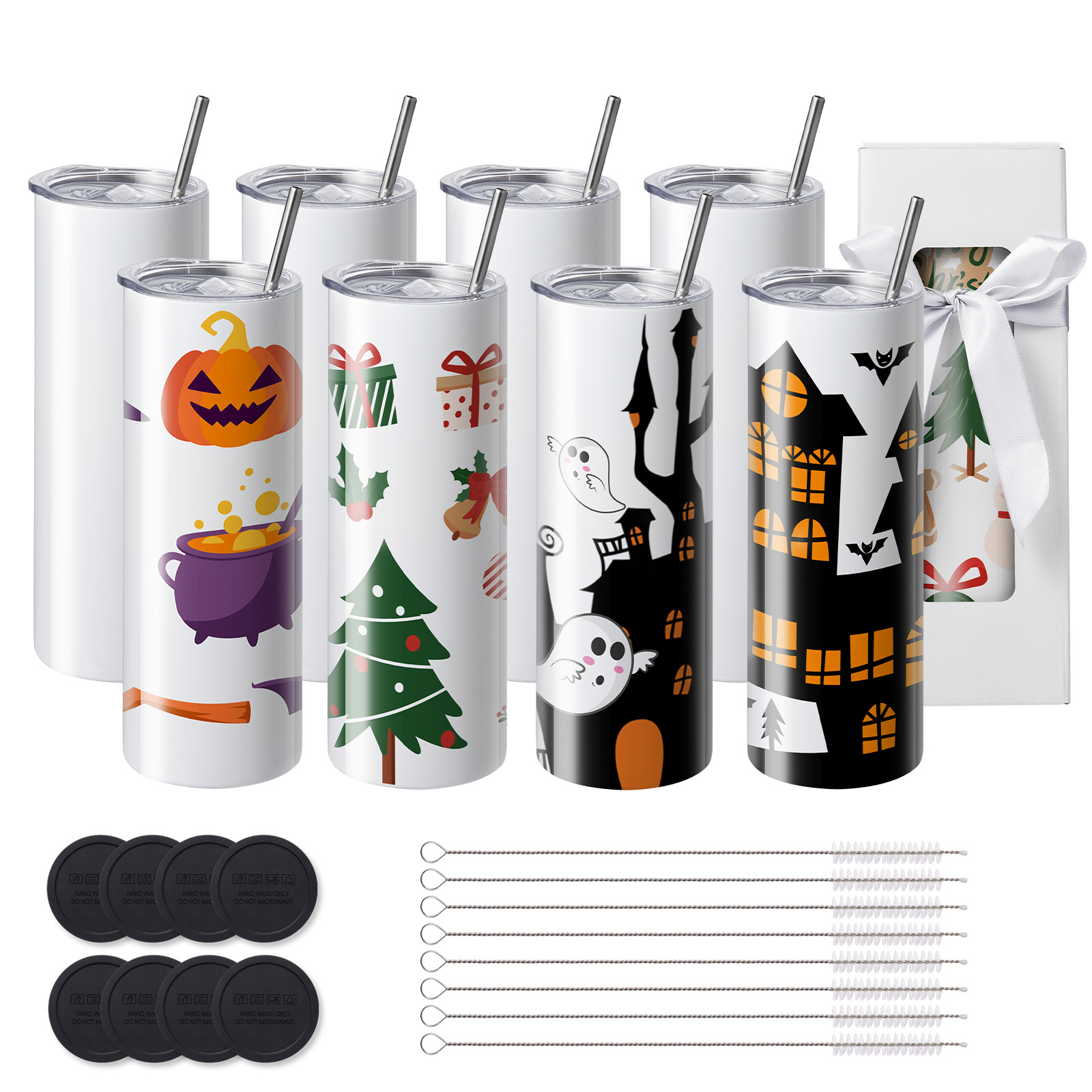 SucceBuy 8/12/14/16/24/50PC St - Sublimation Mug White のレビューと価格