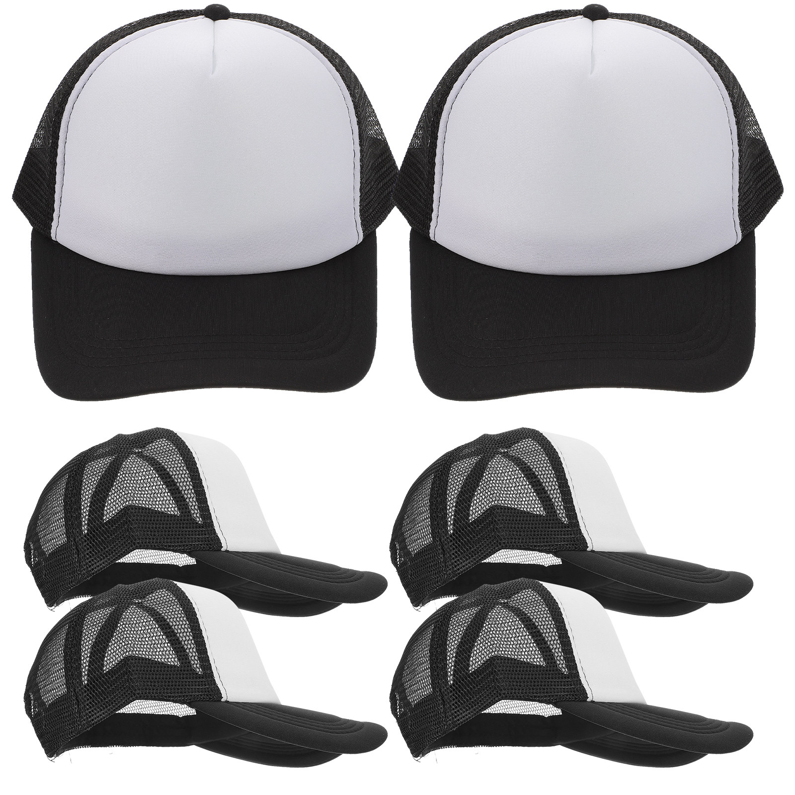 10Pcs DIY Blank Trucker Hat Me - Hat Sublimation Blank のレビューと価格