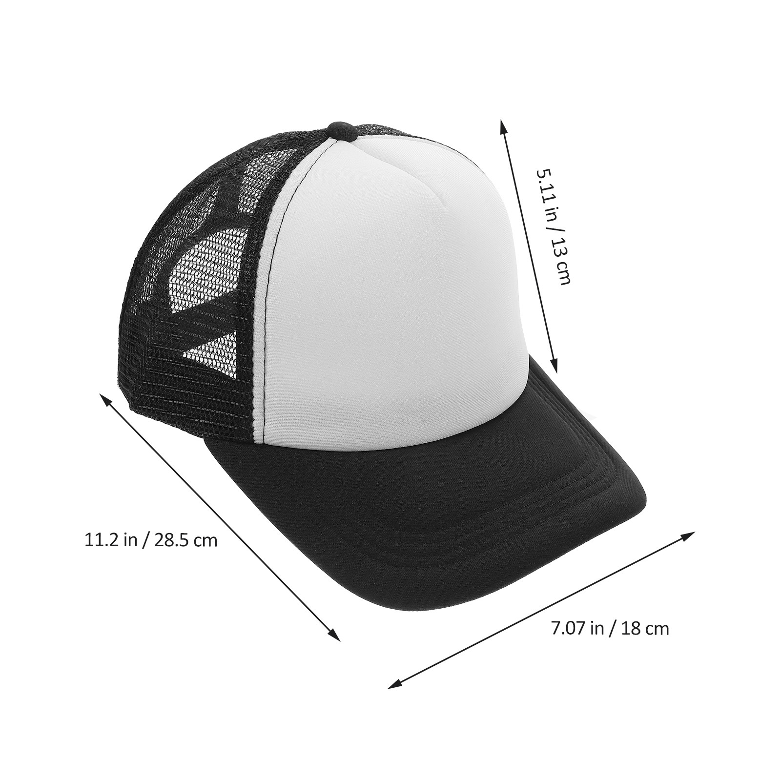 10Pcs DIY Blank Trucker Hat Me - Hat Sublimation Blank のレビューと価格