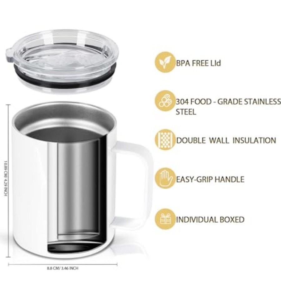 12 Oz Sublimation Coffee Mug B - Sublimation Mug White のレビューと価格
