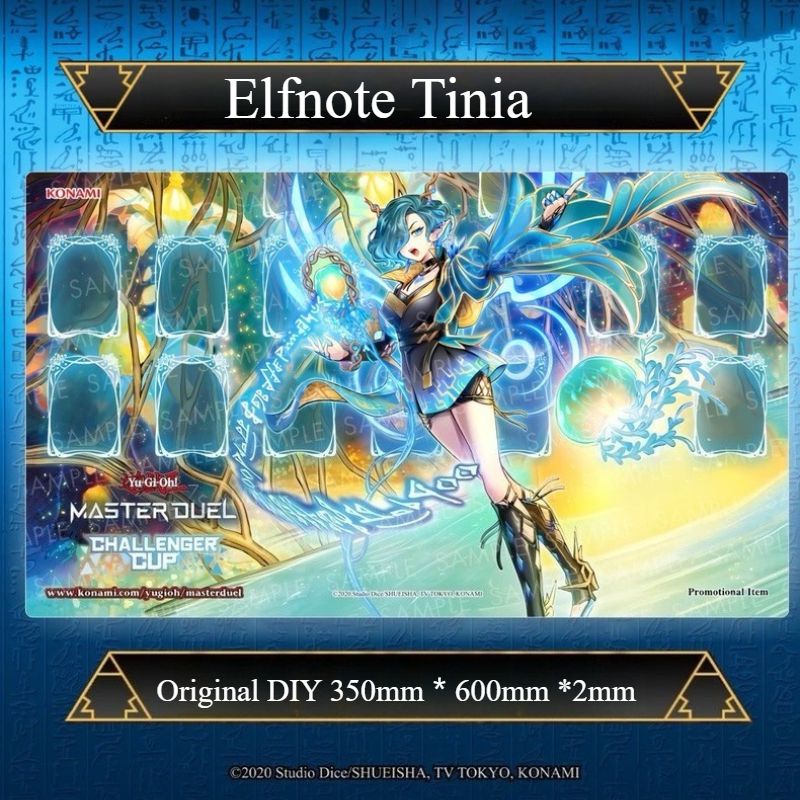 Yugioh Elfnote Tinia Play Mat  - Door Mat Blank のレビューと価格