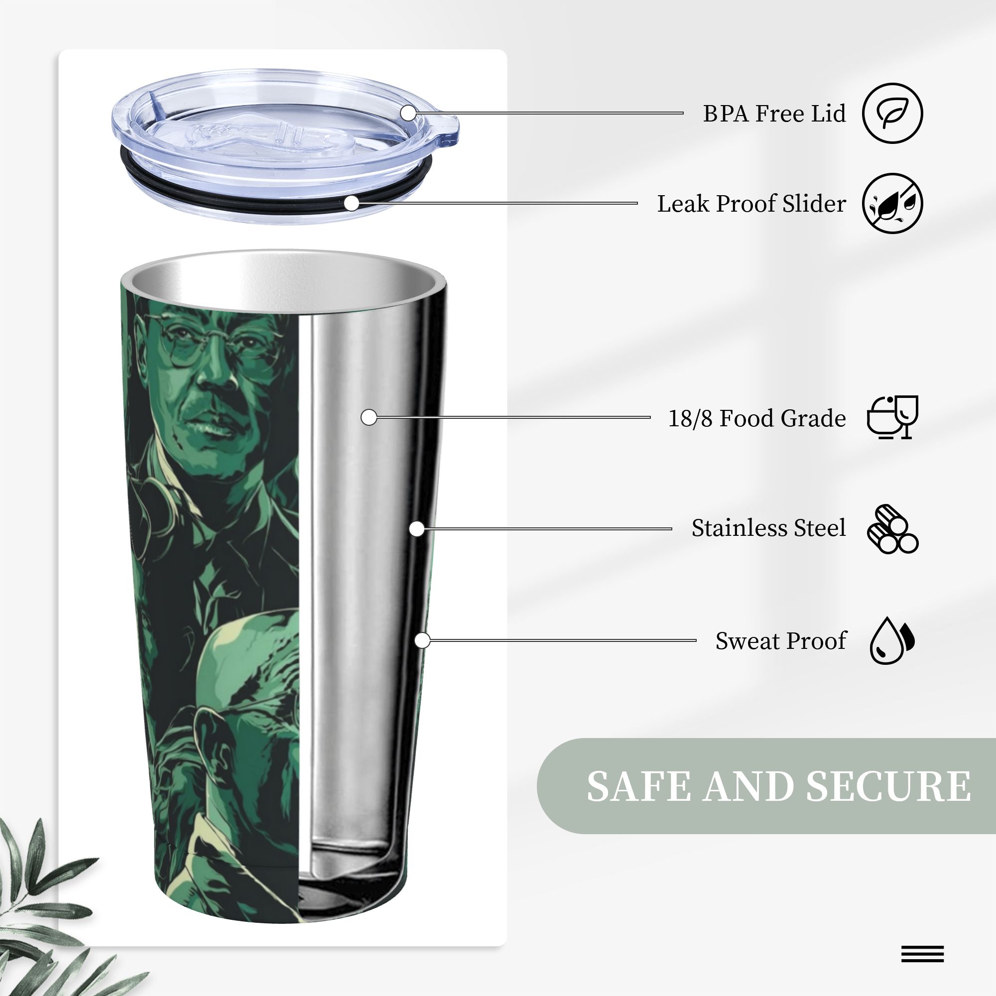 Breaking Bad Walter White Insu - Tumbler 20Oz White のレビューと価格