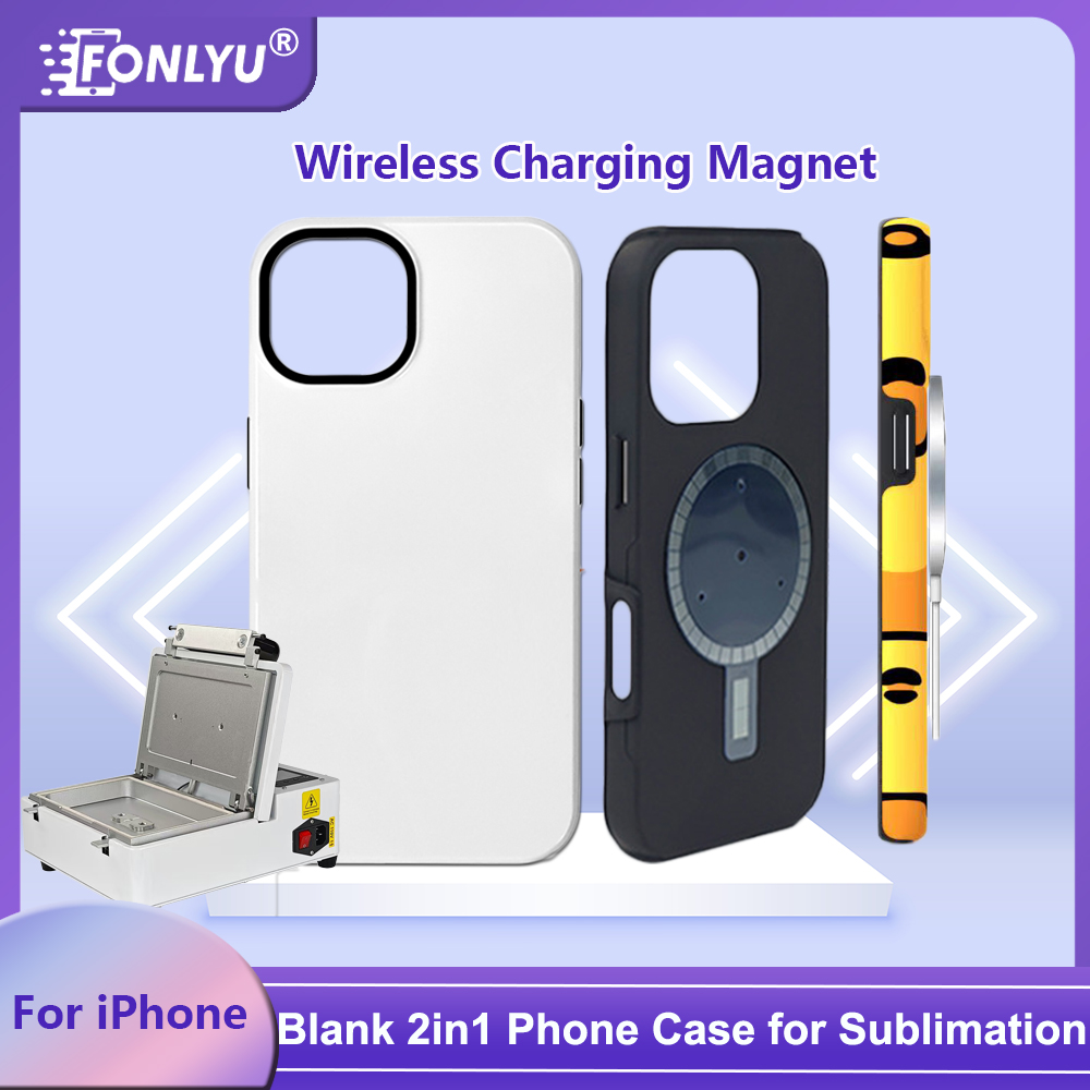 FONLYU 5PC Blank Magentic 2 in - Phone Case Blank Print のレビューと価格