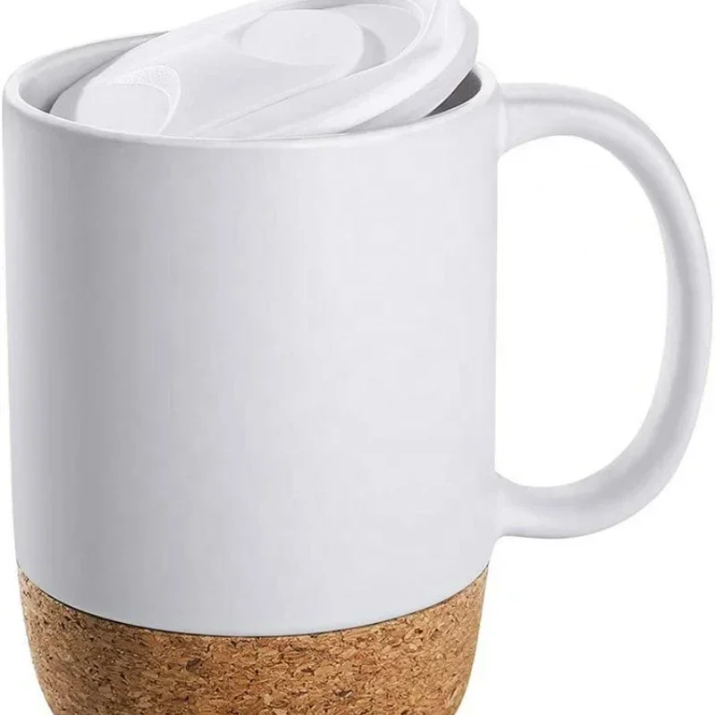 Coffee Mug with Cork Base Bott - Sublimation Mug White のレビューと価格