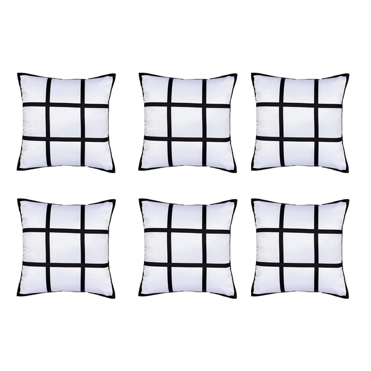 A45I 6Pcs Sublimation Blank Pa - Pillow Cover Sublimation のレビューと価格