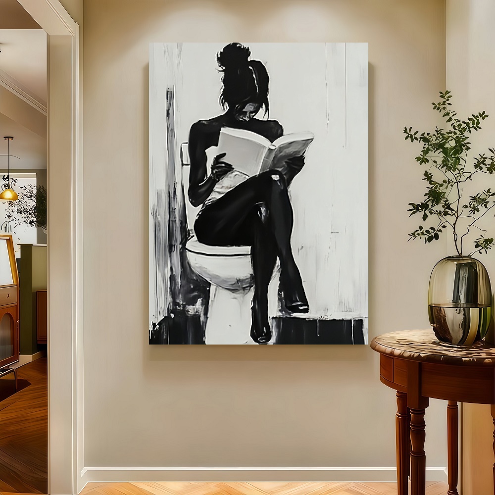 Framed 1pc Modern Abstract Wom - Canvas Wrap Ready のレビューと価格