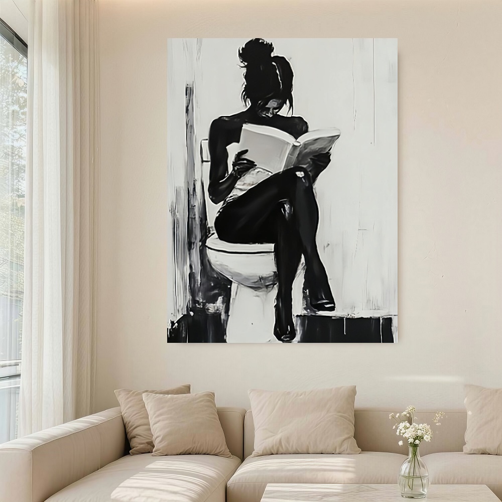 Framed 1pc Modern Abstract Wom - Canvas Wrap Ready のレビューと価格