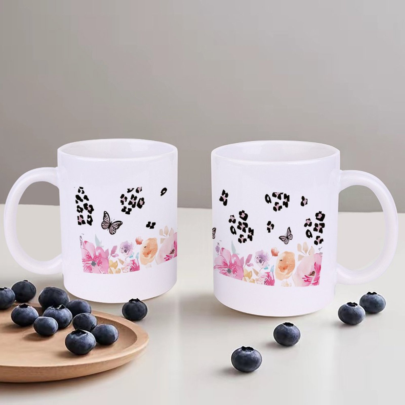 A Watercolor Painting Of Flowe - Sublimation Mug White のレビューと価格
