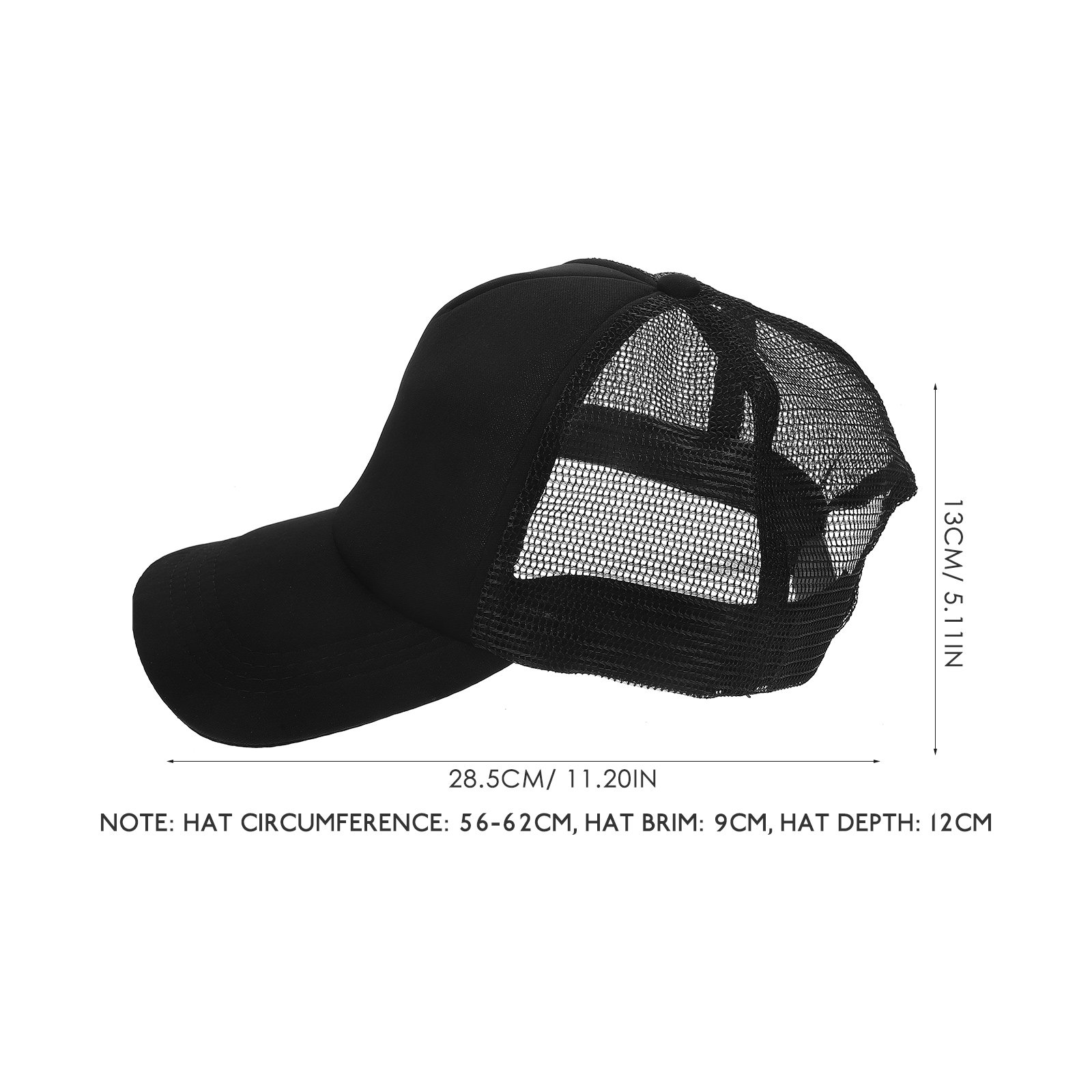 10Pcs Blank Mesh Baseball Caps - Hat Sublimation Blank のレビューと価格