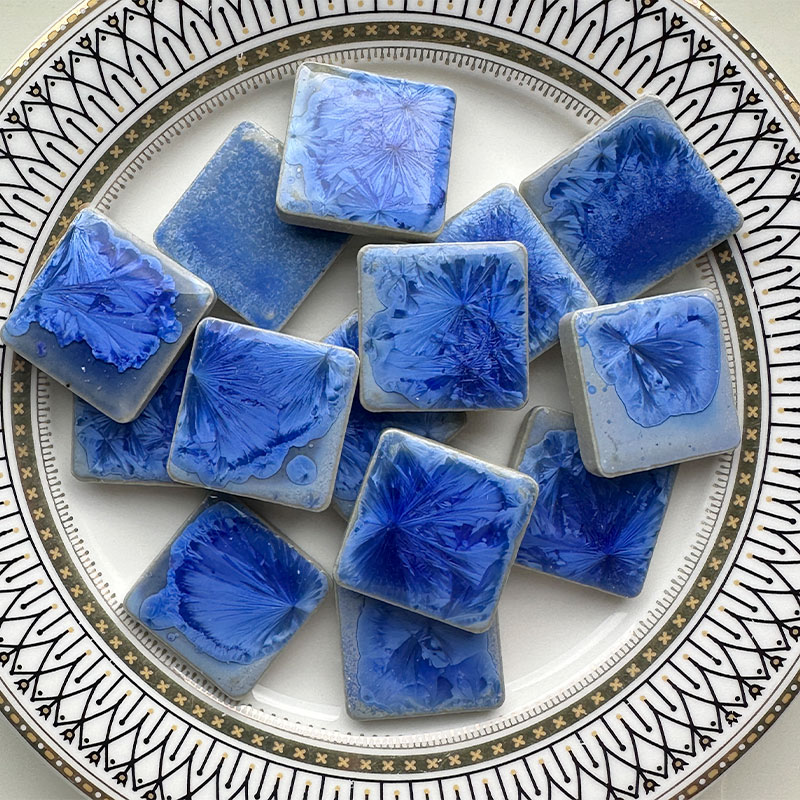 100g DIY Ceramic Mosaic Tiles  - Ceramic Tile Blank のレビューと価格