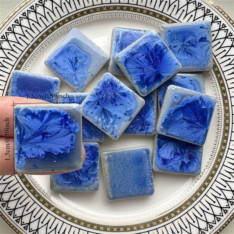 100g DIY Ceramic Mosaic Tiles  - Ceramic Tile Blank のレビューと価格