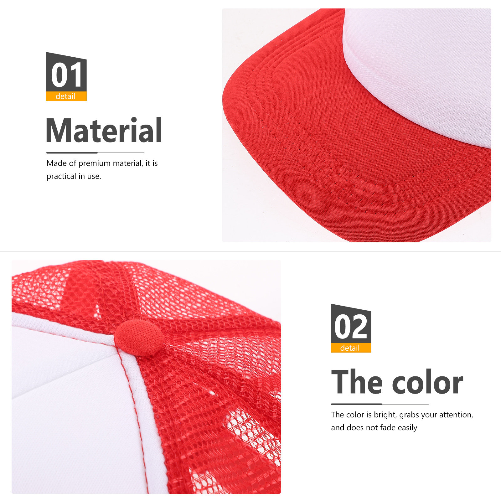10pcs Blank Mesh Baseball Caps - Hat Sublimation Blank のレビューと価格