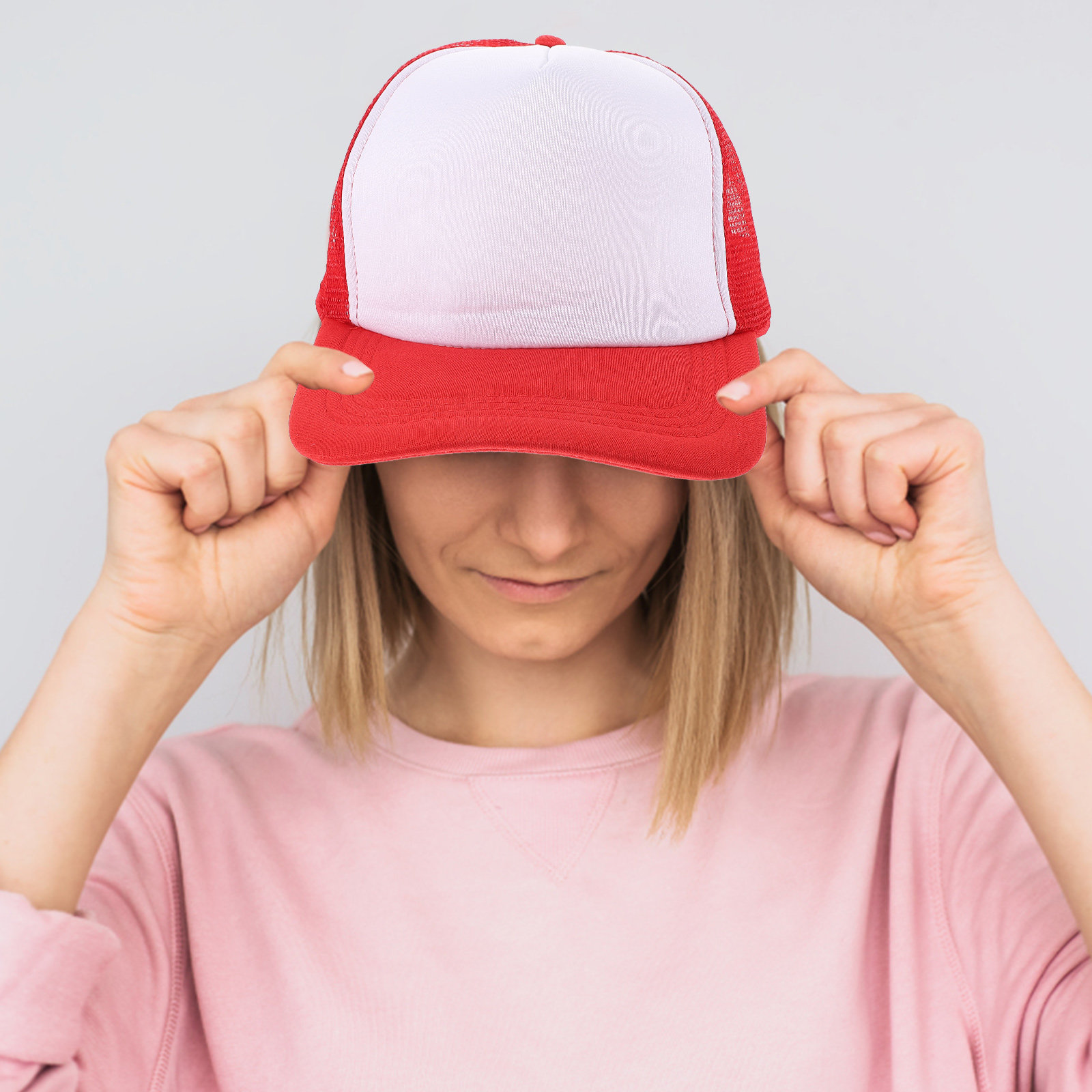 10pcs Blank Mesh Baseball Caps - Hat Sublimation Blank のレビューと価格