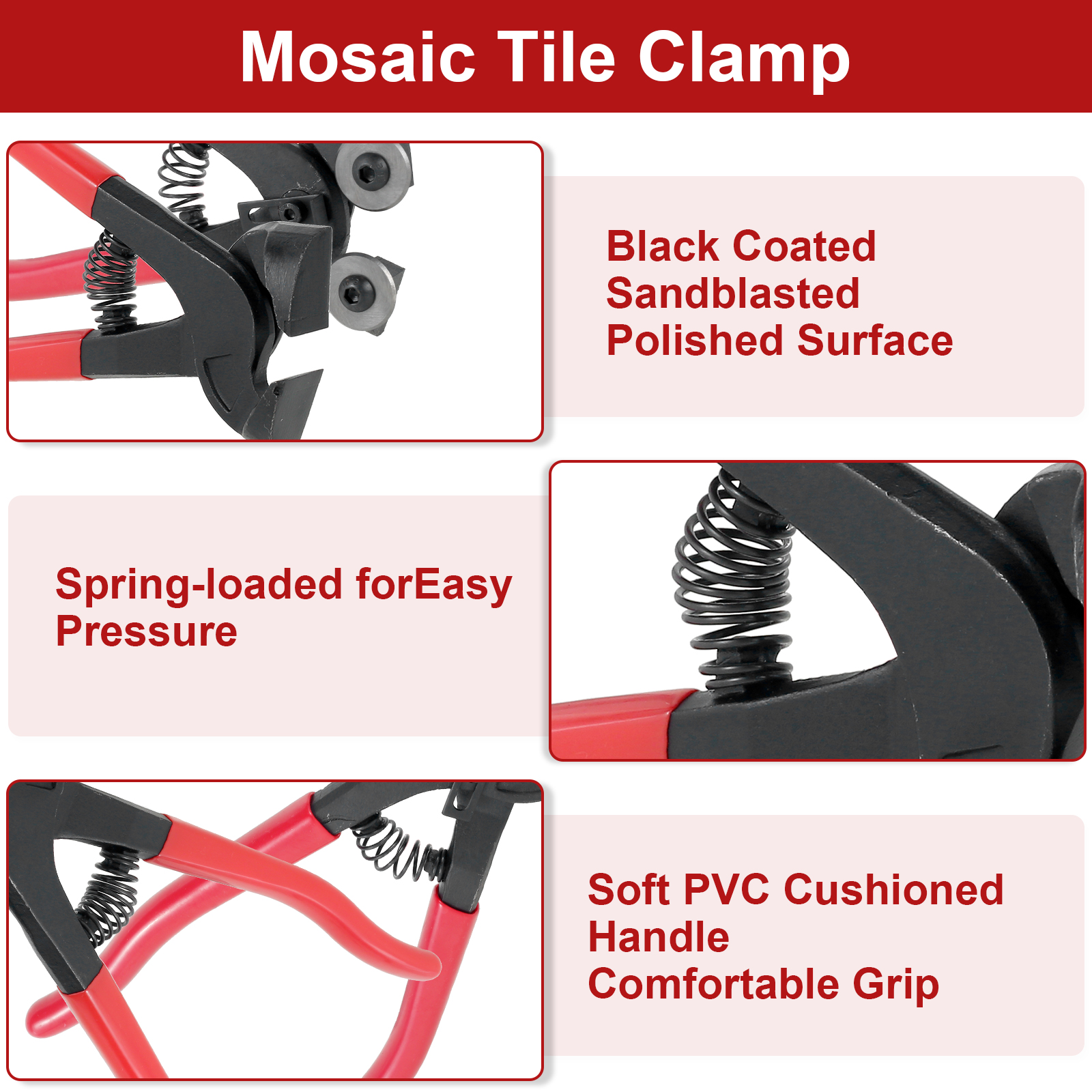 1/2 Pcs Glass Tile Nippers Set - Ceramic Tile Blank のレビューと価格