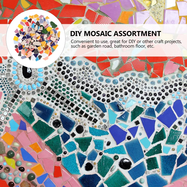 100g Porcelain Mosaic Tiles DI - Ceramic Tile Blank のレビューと価格