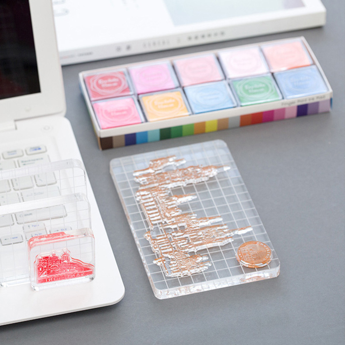 7Pcs Acrylic Blocks DIY Craft  - Photo Acrylic Block のレビューと価格