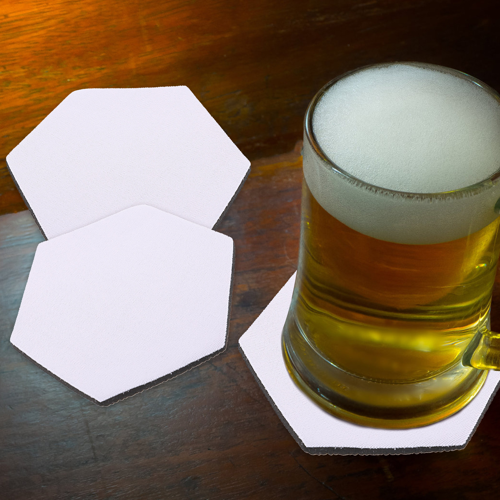 10Pcs Heat Transfer Coasters S - Coaster Sublimation Blank のレビューと価格
