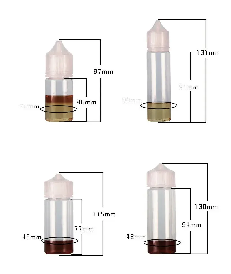 50PCS 30/60/100/120ml Empty Pl - Water Bottle Blank のレビューと価格