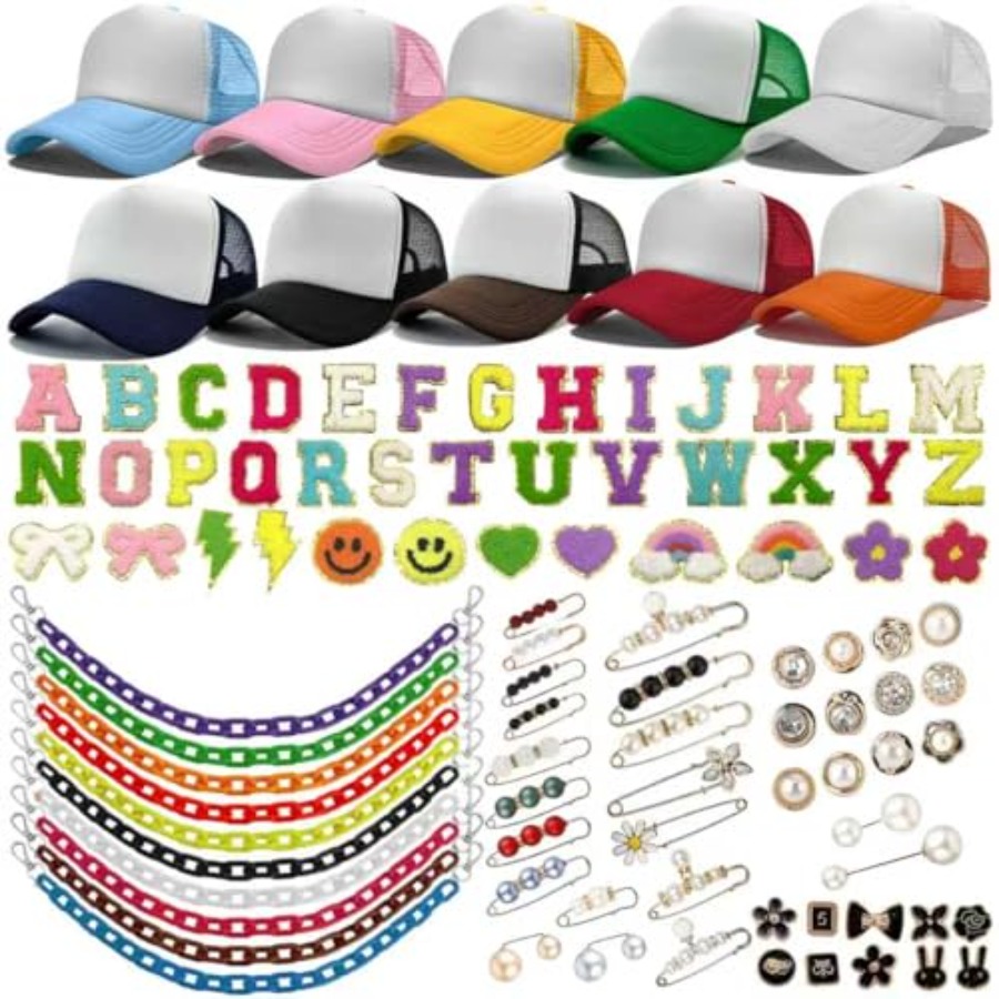 10 Pack Blank Trucker Hats DIY - Hat Sublimation Blank のレビューと価格