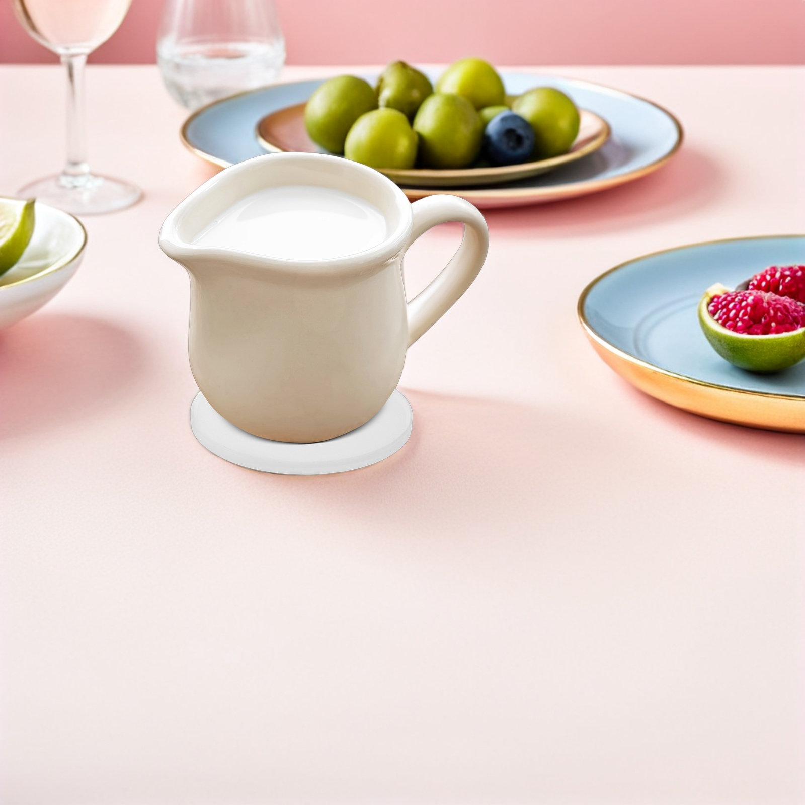 12Pcs White Round Ceramic Coas - Coaster Sublimation Blank のレビューと価格